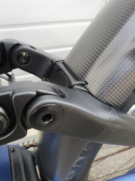 Carbon Rear Mudhugger Turbo Levo Gen.3 Year 2022/23